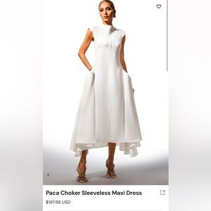 Brand NEW Elegant White  Dress